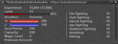 Signature for player Ybabubabubibabubabubla