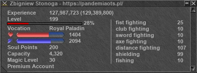 Signature for player Zbigniew Stonoga