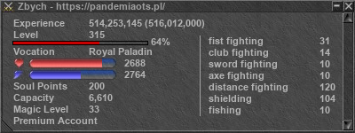 Signature for player Zbych