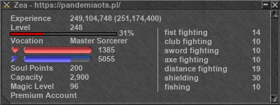 Signature for player Zea