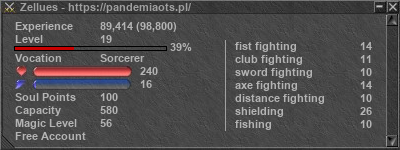 Signature for player Zellues