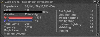 Signature for player Zero Broka