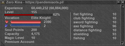 Signature for player Zero Kina