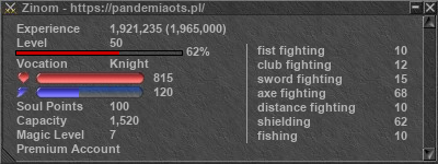 Signature for player Zinom