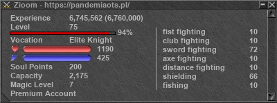 Signature for player Zioom